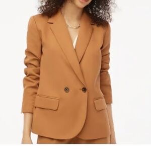 J.Crew NWT Drapey Twill Double-Breasted Blazer!!! Size 2!!!